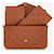 Louis Vuitton LV Felicie Cognac new Leather  ref.630464