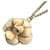 * [Chanel] CHANEL Halskette mit Kamelienanhänger Pink×Gold Gold hardware  ref.630475