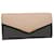 FENDI Carteira Longa Couro Rosa Cinza Autêntico 31186  ref.630525