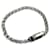 LOUIS VUITTON Monogram Eclipse Bracelet Chaîne Bracelet métal Argent Authentique 31032 Argenté  ref.630560