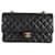 Chanel classic lined flap medium lambskin gold hardware timeless black vintage Leather  ref.630648