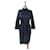 Autre Marque Coats, Outerwear Blue Leather  ref.630708
