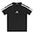 Balenciaga Logo-embroidered stretch-cotton T-shirt Black  ref.630940