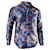 JW Anderson J.W. Anderson Printed Long Sleeve Button Front Shirt in Multicolor Silk   ref.630944