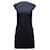 Theory Cap Sleeve Mini Dress in Navy Blue Cotton  ref.630951