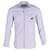 Camisa de manga larga con botones en la parte delantera en algodón azul claro con logo de Gucci Horse  ref.630958