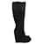 Gucci Fur Trim Wedge Platform Boots in Black Suede   ref.630966