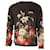 Dolce & Gabbana Flower Painting Print Long Sleeve T-shirt in Multicolor Silk   ref.630972