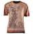 Dolce & Gabbana Roman Printed Short Sleeve T-shirt in Brown Cotton   ref.630980