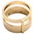 Repossi Berbero 2 Anello Rows in Oro Rosa - vista 5