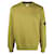 Autre Marque C.P Company Sweatshirt Diagonal aufgerauter Fleece Gelb Baumwolle  ref.630997