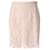 Dolce & Gabbana Lace Pencil Skirt in Cream Cotton  White  ref.631030