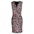 Gucci bedrucktes Kleid in Wickeloptik aus mehrfarbiger Viskose Zellulosefaser  ref.631061