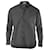 Saint Laurent Saint Lauren Camisa com botão estampado cifrão na frente em algodão preto  ref.631114