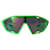 Prada Mask Sunglasses in Neon Green Plastic  ref.631118