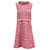 Marc Jacobs Robe droite sans manches à rayures en acrylique rose  ref.631123