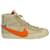 Nike x Off-White Blazer Mid "All Hallows Eve" Sneakers in Total Orange, Pale Vanilla-Black Leather Beige  ref.631131