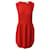 Stella Mc Cartney Stella McCartney Knitted Sleeveless Dress in Red Cotton  ref.631153