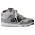 Dior B27 Sneaker mi-haute en cuir de veau gris Cuir Veau façon poulain  ref.631165