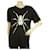 Lanvin Black Large White Spider Cotton Unisex T-shirt Top Men Women size S  ref.631190