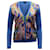 Ralph Lauren Paisley Print Cardigan in Blue Cashmere  Wool  ref.631226