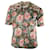 Dries Van Noten Hemd mit Knopfleiste und Blumenmuster aus mehrfarbiger Viskose Zellulosefaser  ref.631239