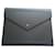 new montblanc ipad or tablet cover Black Leather  ref.631533