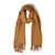 Hermès camel gold silk scarf stole Soie Caramel  ref.631556