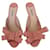 Miu Miu Sandals Pink Leather  ref.631577
