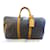 Louis Vuitton keepall 50 Monogram Brown Leather  ref.631586