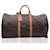 Louis Vuitton Keepall tela monogramma vintage 60 Borsa da viaggio Marrone  ref.631640
