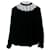 Manoush Velvet and lace blouse Black  ref.631676