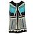 Mary Katrantzou Blusa sin mangas de seda estampada azul