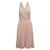 Ted Baker Pastel Pink Strapless Cocktail Dress Polyester  ref.631786