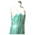 Christian Dior Dresses Green Silk  ref.631872