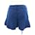 * Pantaloni corti Chanel Blu Seta Cotone  ref.631919