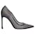 Christian Dior Blue Mesh And Leather Pointed Toe Pumps  ref.632013