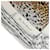 Yves Saint Laurent Foulard en soie imprimé léopard Marron  ref.632029