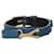 Yves Saint Laurent Bracelet enroulé en cuir bleu  ref.632049