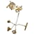 Christian Dior brooches Golden  ref.632250