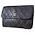 Chanel Clutch bags Black Leather  ref.632292