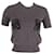 Burberry Embellished Pockets Knit Top in Grey Wool Cashmere  ref.632305