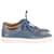 Apc a.P.C. Steffi Low Top Sneakers in Steel Blue Leather  ref.632343