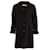 Prada Cashgora Coat in Black Wool  ref.632362