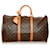 Louis Vuitton Brown Monogram Keepall 50 Cloth Cloth  ref.632396