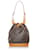 Louis Vuitton Brown Monogram Noe Leather Cloth  ref.632407