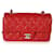 Mini patta classica rettangolare trapuntata caviale rosso Chanel Pelle  ref.632510