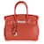 Hermès Hermes Sanguine Togo Ghillies Birkin 30 PHW Orange Leather  ref.632567