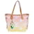 Louis Vuitton Pink & Yellow Monogram Giant By The Pool Neverfull Mm   ref.632737