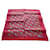 novo cachecol jornaleiro hermès nunca usado com a caixa Vermelho Seda  ref.632757